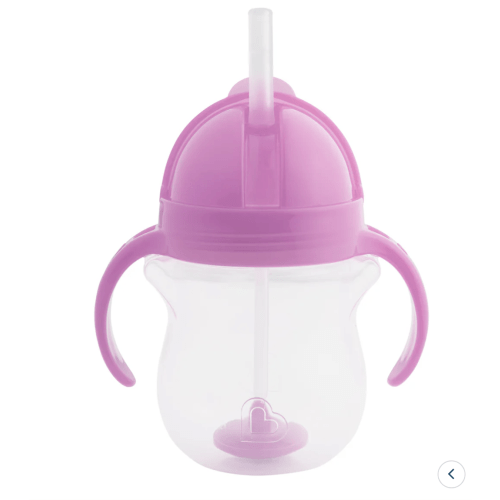 Any Angle™ Click Lock® Weighted Straw Trainer Cup, 7oz | Sippy Cup | Munchkin