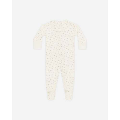 Zip Long Sleeve Sleeper Footie Garden