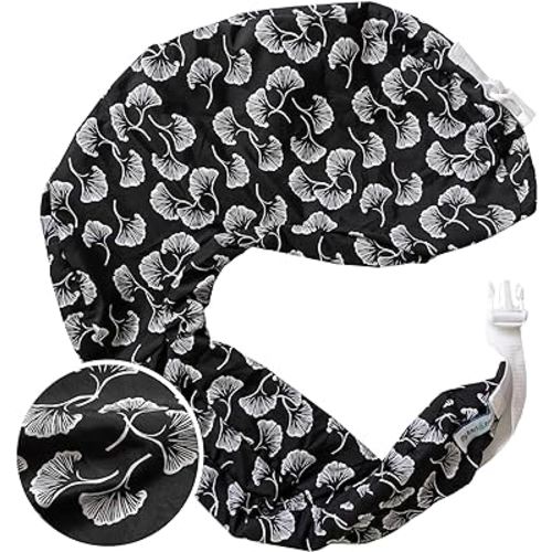 Zenoff Products Nursing Pillow Slipcover, Flowing Fans, Black, White [Only Pillow Slipcover]