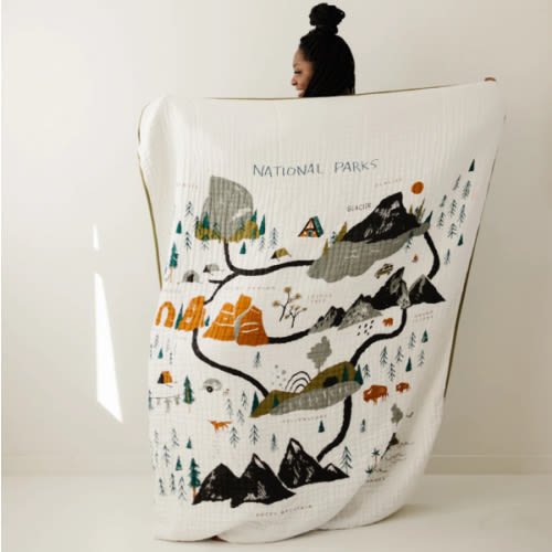 National Parks Throw Blanket