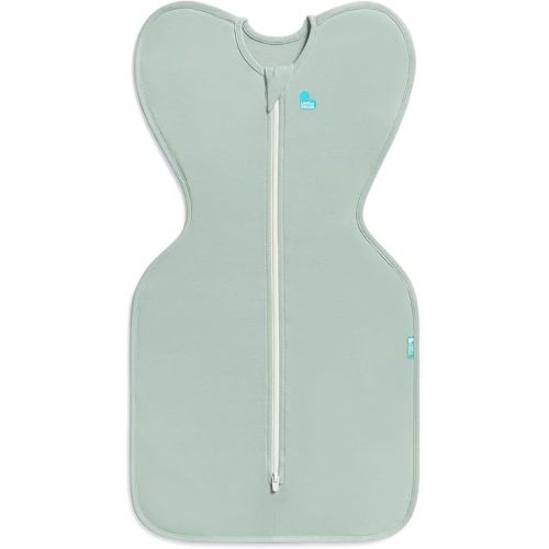Love to Dream Swaddle, Baby Sleep Sack, Swaddle Up Self-Soothing Swaddles for Newborns, Get Longer Sleeps, Snug Fit Helps Calm Startle Reflex, Lite 0.2 TOG Sleep Sack,Olive, 8-13lbs.