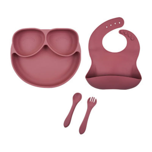 3 Stories Trading Company Babies Silicone Tableware Set - 4 Pieces