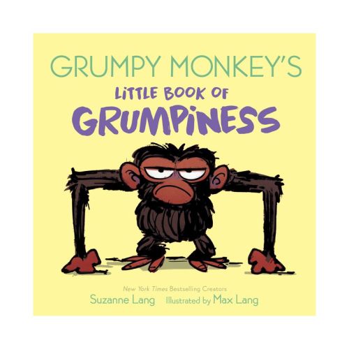 Grumpy Monkey's Little Book Of Grumpiness - By Suzanne Lang (board Book)