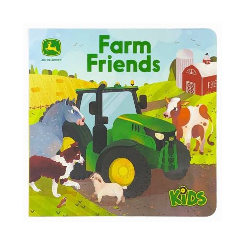 John Deere Kids Farm Friends - by Jack Redwing (Board Book)