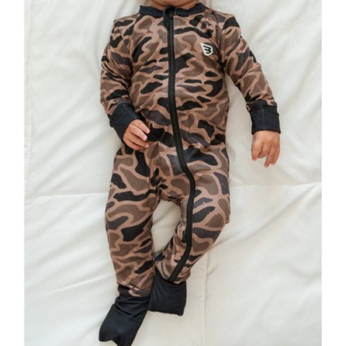 Baby Zip Up - Gauge Camo – BURLEBO