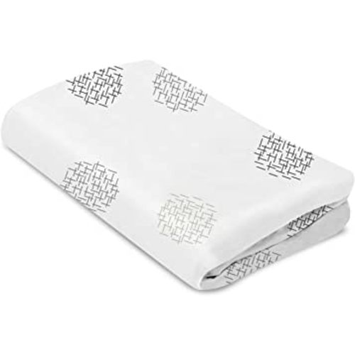 4moms breeze Bassinet Sheets, For Baby Bassinets and Furniture, Machine Washable and 100% Cotton, White