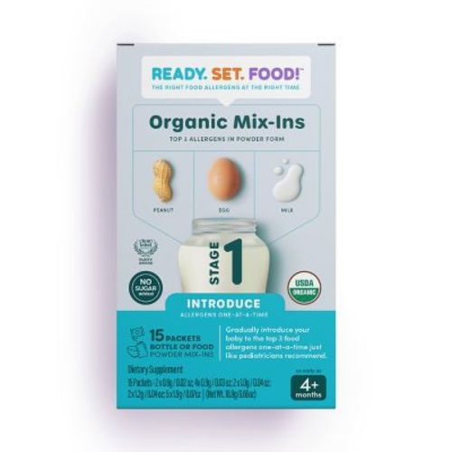 Ready, Set, Food! Early Allergen Introduction Mix-ins Baby Meals - Stage 1 - 1oz