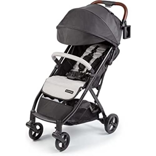 Lightweight Travel Stroller with Oversized Canopy, Extra-Large Storage and Compact Fold