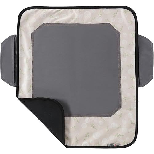 JOOLIO B&S Extra Large Booster Chair Protector Cover,Dining High Chair Seat Cover Protect Booster Chair Cover,Non-Slip Bark Grain Backing, Waterproof,Oil-Proof and Stain-Proof,Easy to Wipe Clean Dan