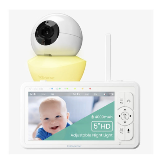 Babysense HD S2: Video Baby Monitor, One Camera, Non wifi, Night Light