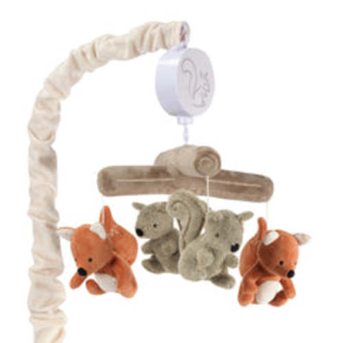 Treetop Fox Musical Baby Crib Mobile