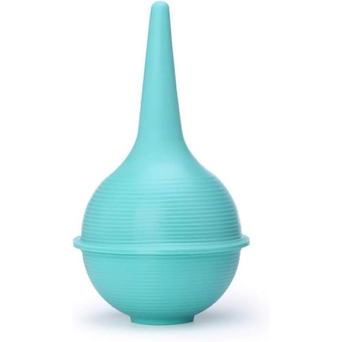 MediChoice Ear-Ulcer Bulb Syringe and Nasal Aspirator, 3 Ounce, Adult, Green (1 Each)