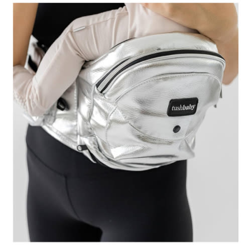 Tushbaby The Original Hip Carrier: Metallic