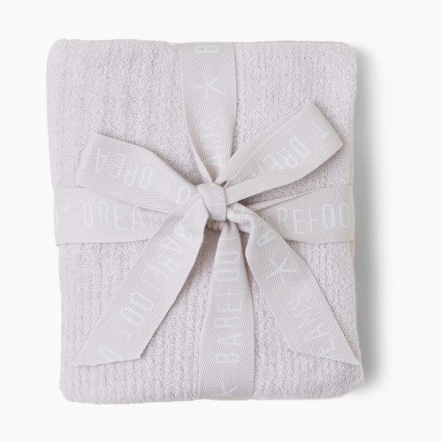 Barefoot Dreams CozyChic Lite Ribbed Baby Blanket - Almond
