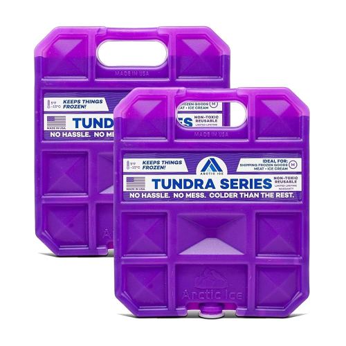 Arctic Ice Tundra Series Long Lasting Reusable Ice Pack - 5° Fahrenheit Cooling Point - Designed to Maintain Freezer-Like Temperatures in Coolers