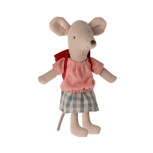 Tricycle Mouse in Red, Big Sister - Maileg - Maileg USA