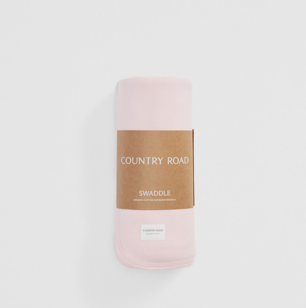 Organically Grown Cotton Rib Swaddle