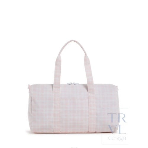 Duffel Bag - Weekender - Pimlico Plaid Pink