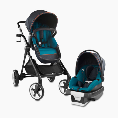 Evenflo Gold Pivot Xpand Travel System - Sapphire Blue