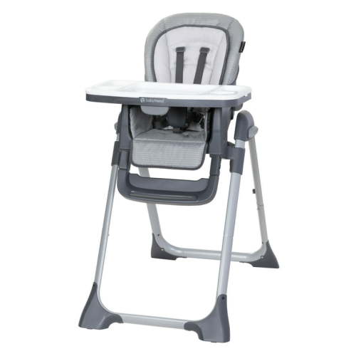 Baby Trend 2.0 Sit Right High Chair - Cozy Gray, 3-in-1, Space Saver, with Feeding Tray