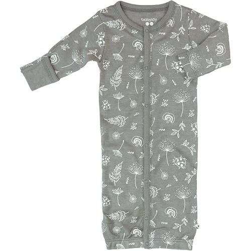 Babysoy Long Sleeve Organic Gown Sleep Sack Bundlers