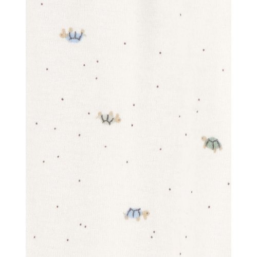 Baby 2-Pack 2-Way Zip Cotton Sleep & Play Pajamas - Blue/White - Carter's | Carter's