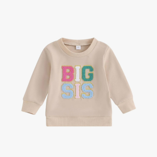 Twopumpkin Baby Toddler Girl Boy Sweatshirt/Romper Long Sleeve Sister Brother Matching Outfit Newborn Clothes