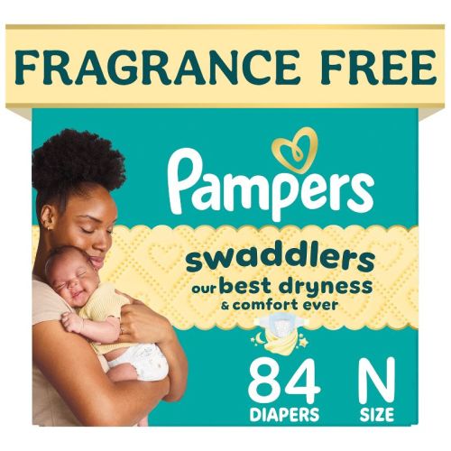Pampers Swaddlers Sensitive Disposable Diapers - Size 0 - 84ct
