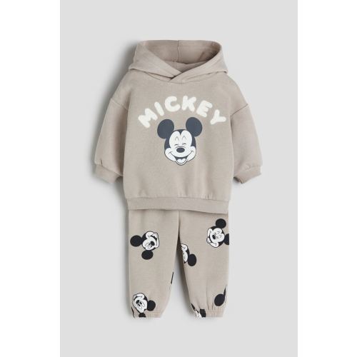 2-piece Printed Sweatshirt Set