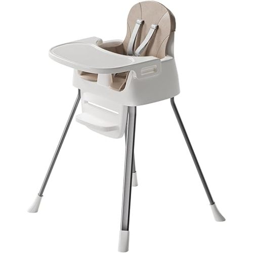Portable Baby Highchair for Months Infants and Toddlers with 5 Point Harness Convertible Comfortable Seat for Cozy Eating Table Sit Up High Chair and Seats for Sitting Up Back Booster Feeding Chairs