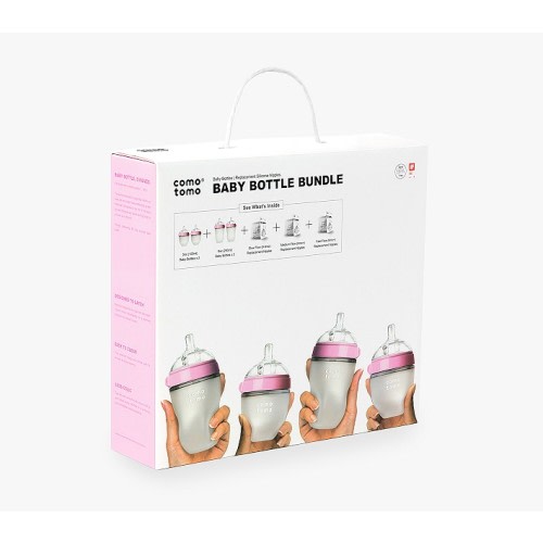 Comotomo Baby Bottle Bundle