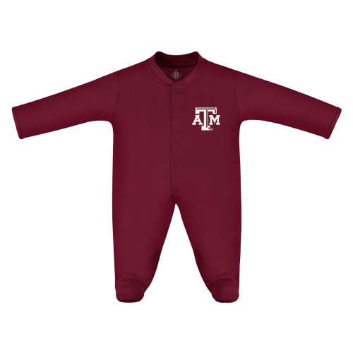 Texas A&M Aggies Footed Romper | College Baby