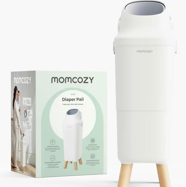 Diaper Pail – Odor-Locking Waste Disposal for the Modern Nursery Designed for parents navigating the daily realities of diaper changes, this diaper pail transforms how nurseries manage waste. DP01 - TikTok Shop