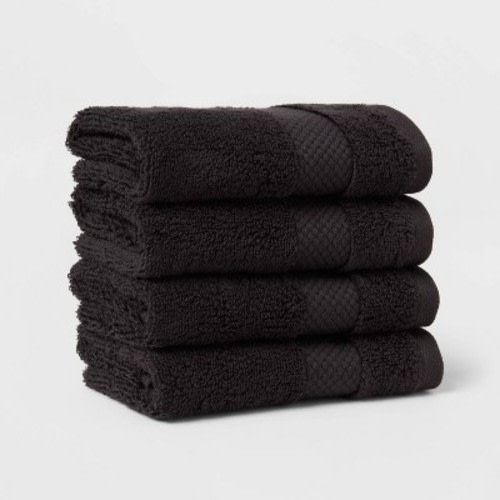 Performance Plus Bath Towel - Threshold™, Color: Black, Size: Washcloths