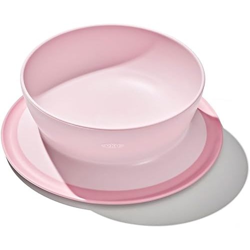 OXO Tot Stick and Stay Suction Bowl - Blossom