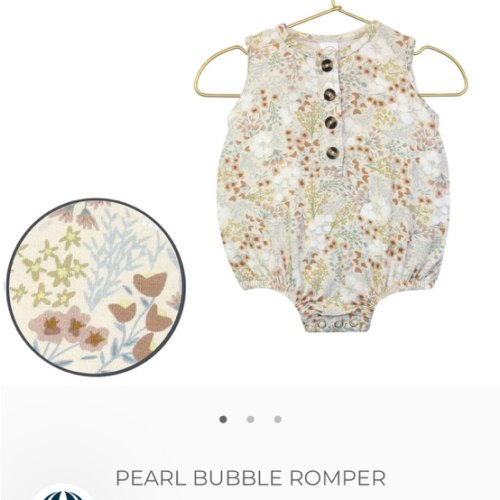 Pearl Bubble Romper