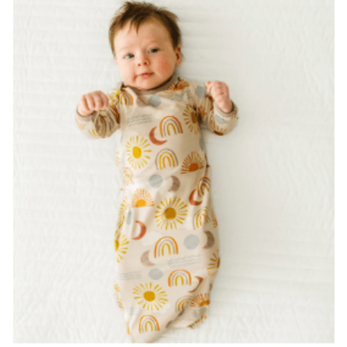Desert Sunrise Infant Gown - Little Sleepies