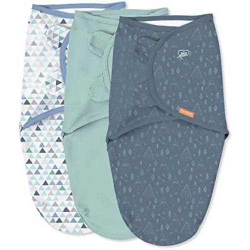 SwaddleMe Original Swaddle - Size Large, 3-6 Months, 3-Pack (Mountaineer)