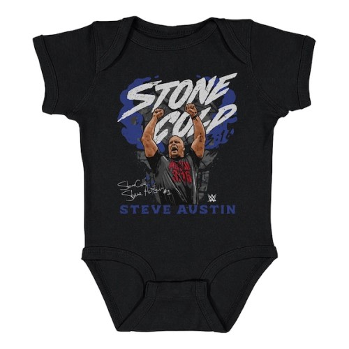 "Stone Cold" Steve Austin 500 Level Infant Pose Body Suit - Black
