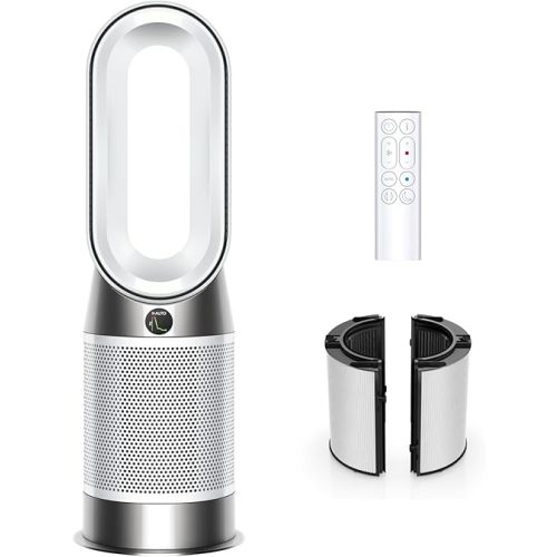 Dyson Purifier Hot+Cool™ Gen1 HP10 - Purifying Fan Heater (White) + Additional Filter Bundle