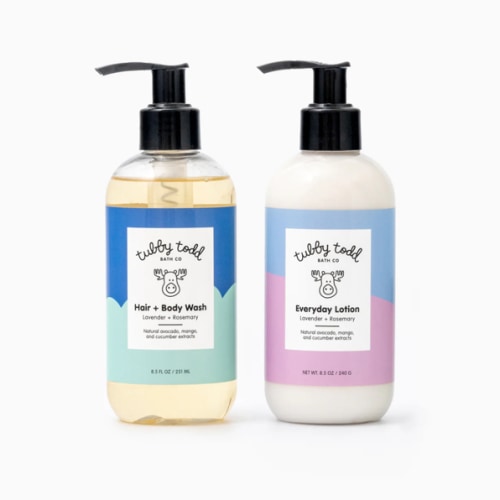 The Wash and Lotion Bundle | Tubby Todd Bath Co.