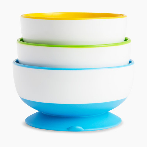 Munchkin Stay Put Suction Bowls (3 Pack)