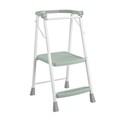 2-Step Kitchen Steel and Resin Step Stool