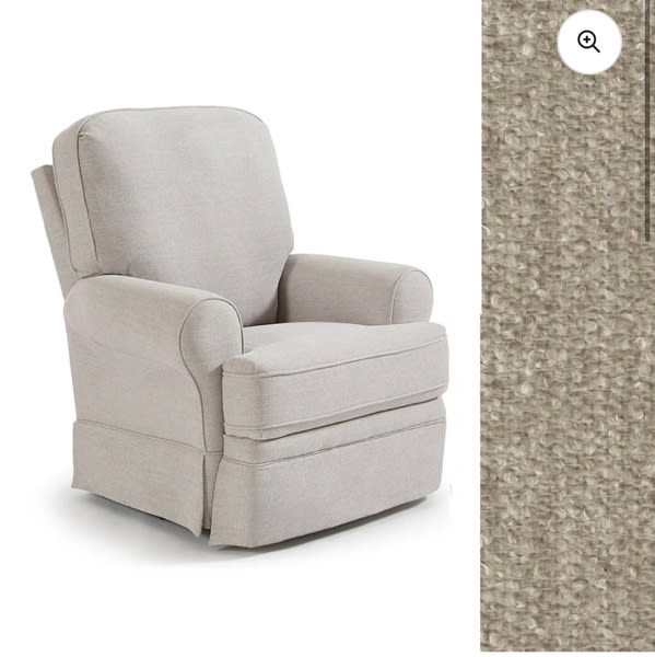 Storytime by Best Chairs Juliana Power Swivel Glider Recliner – Bambi Baby