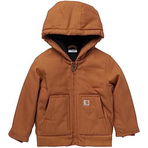 Carhartt Men's Canvas Insulated Hooded Active Jac