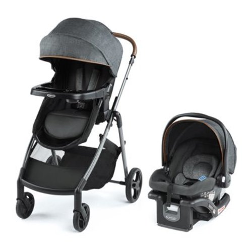 Graco Modes Trio Travel System, Infant Stroller, Hemlock, 1 Count