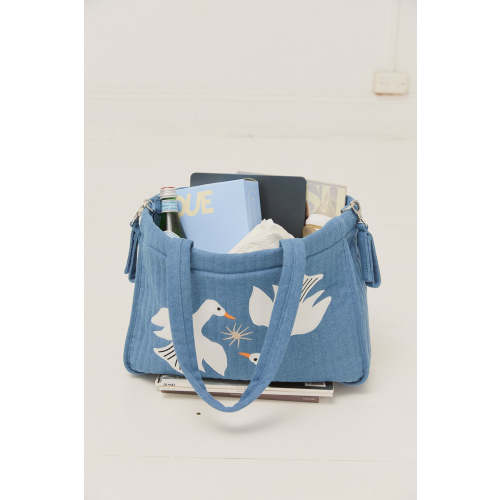 The By Billie baby bag - denim