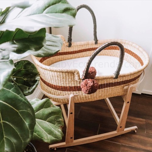 Addy & Sage Skye Bolga Moses Basket | Safe Room Sharing | Baby Eco Trends