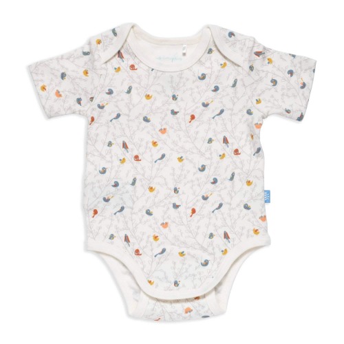 bird song organic cotton magnetic bodysuit – Magnetic Me