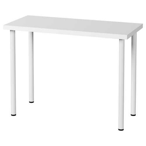 LINNMON / ADILS Table - white 39 3/8x17 3/4 "
